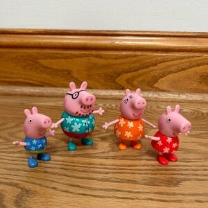 Peppa Pig Family Vacation Figurines Toy Set - Peppa Pig Characters Collectors